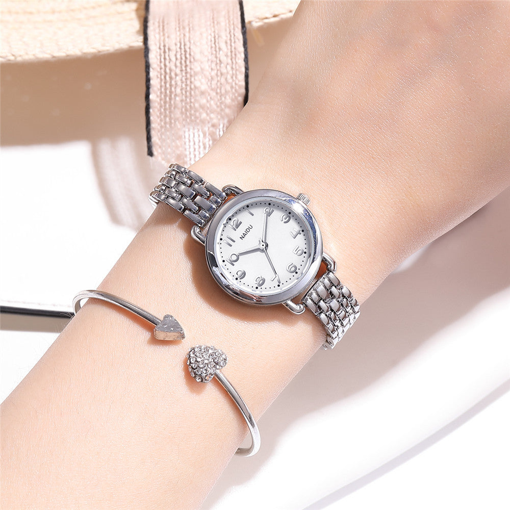 Fashionable simple thin strap digital face