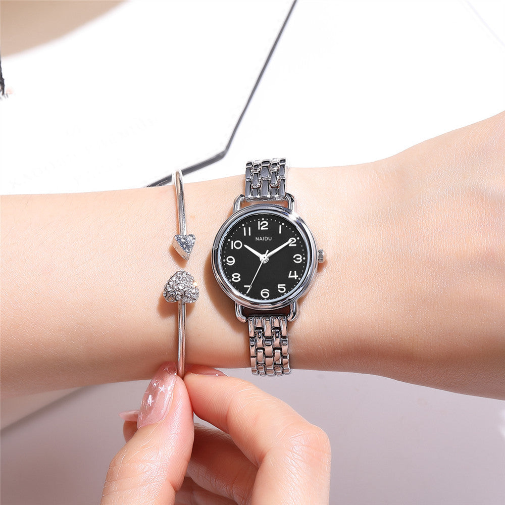 Fashionable simple thin strap digital face