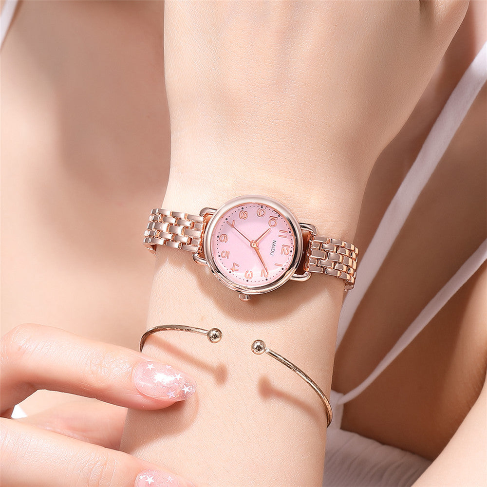 Fashionable simple thin strap digital face
