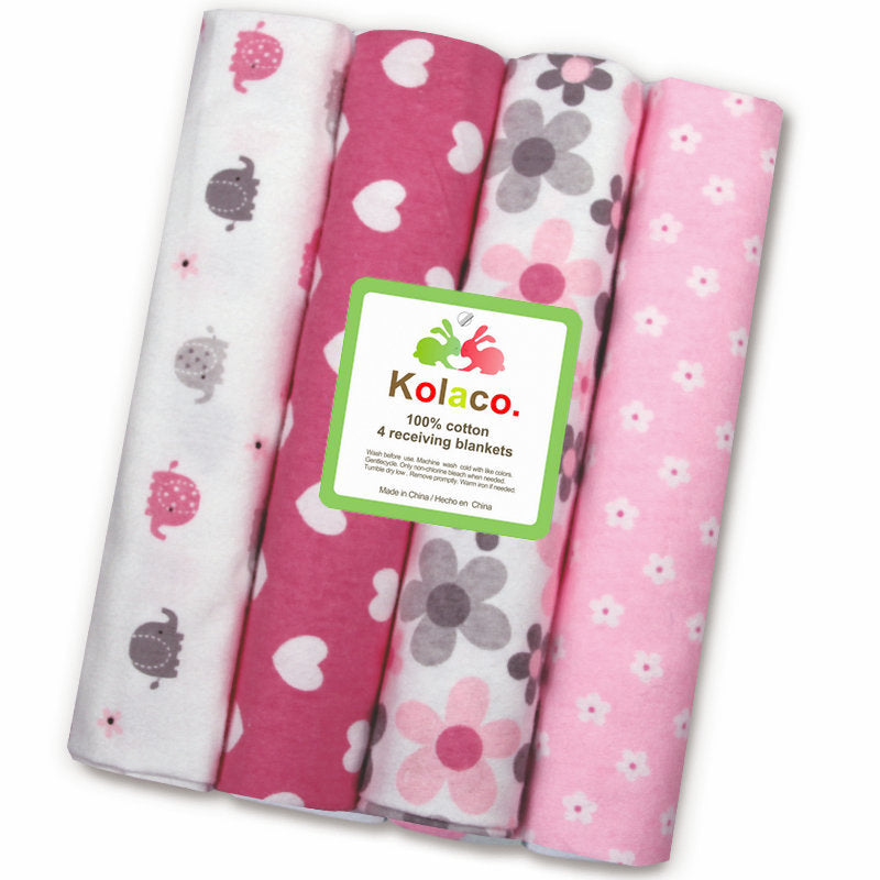 Cozy Cotton Flannel Baby Blanket
