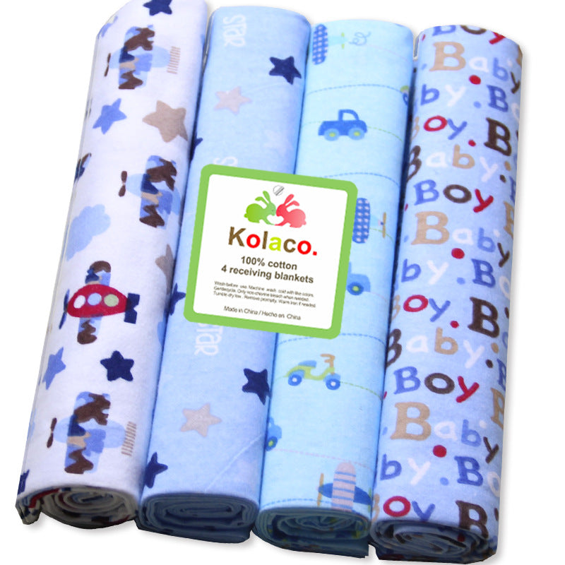 Cozy Cotton Flannel Baby Blanket