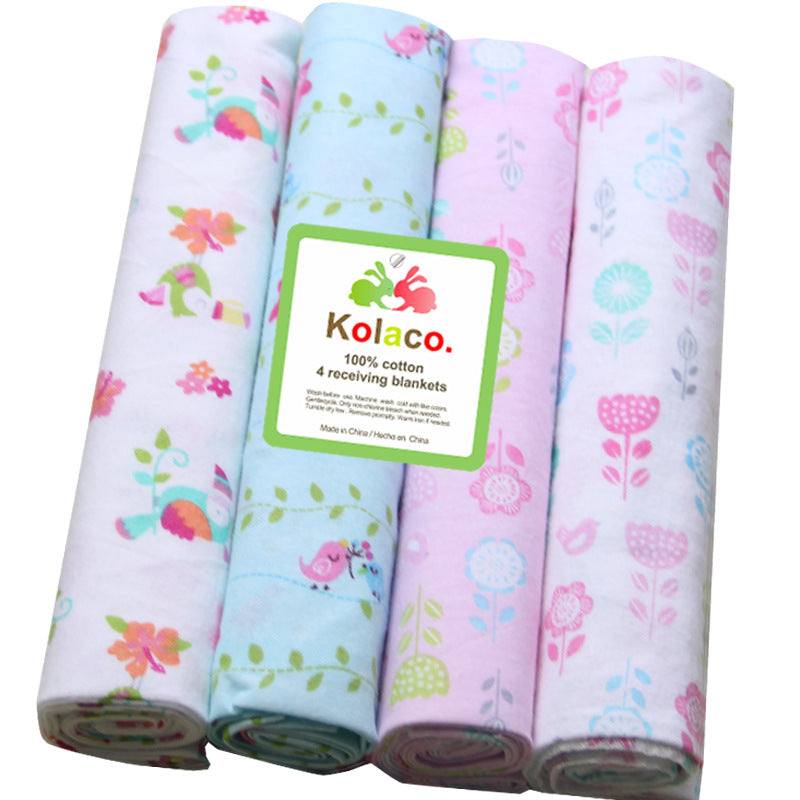Cozy Cotton Flannel Baby Blanket