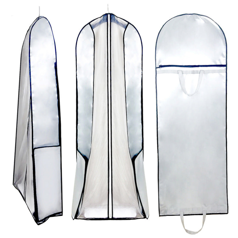 Trailing wedding dress dust cover waterproof dual-purpose tote bag