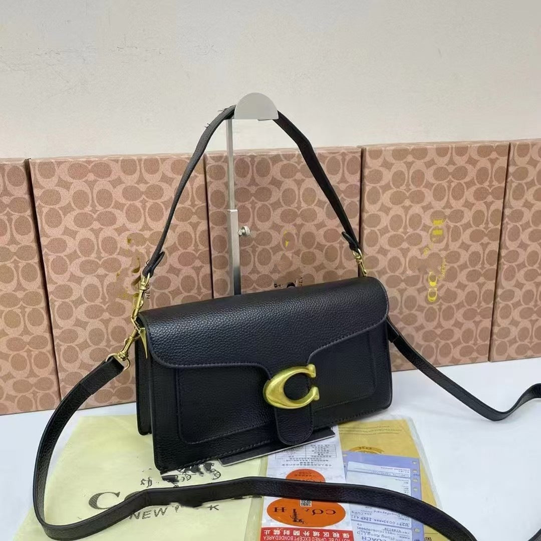 Elegant Lychee Texture Shoulder Bag