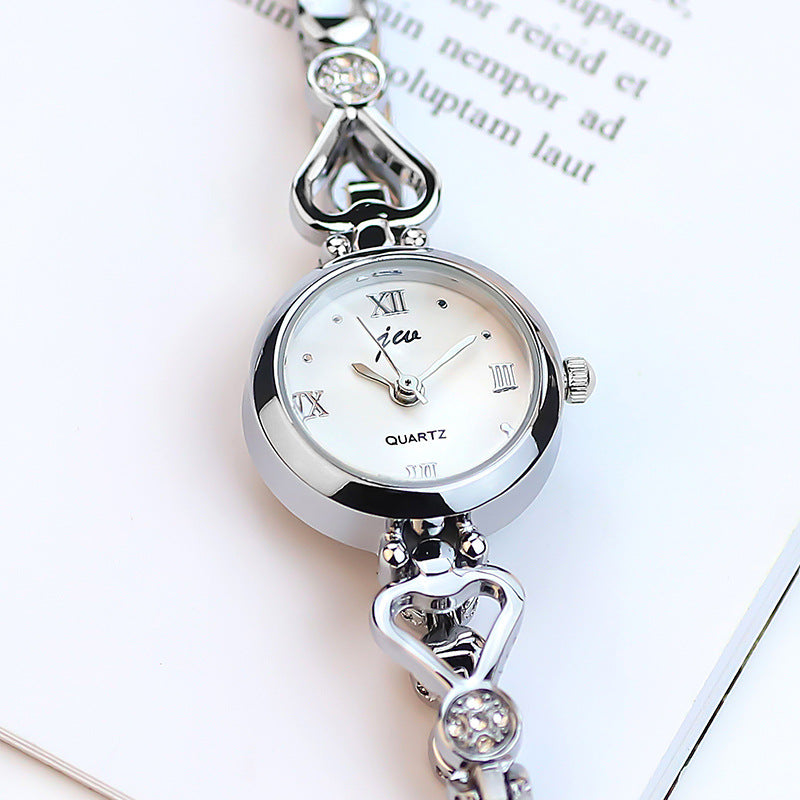 New fashion watch ladies steel belt