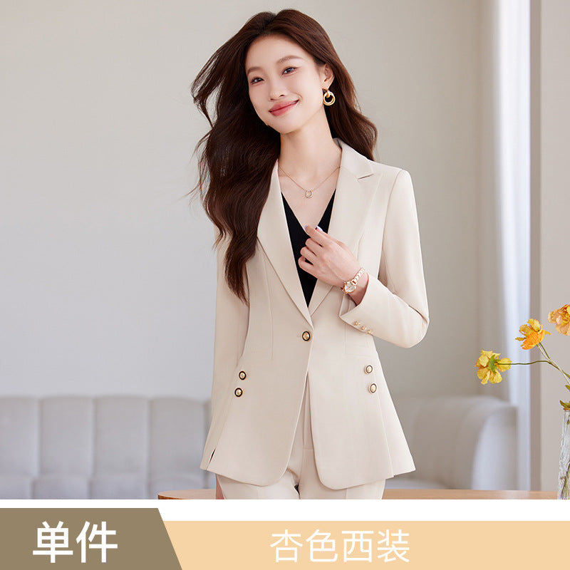 Women's long-sleeved professional suit trousers formal suit