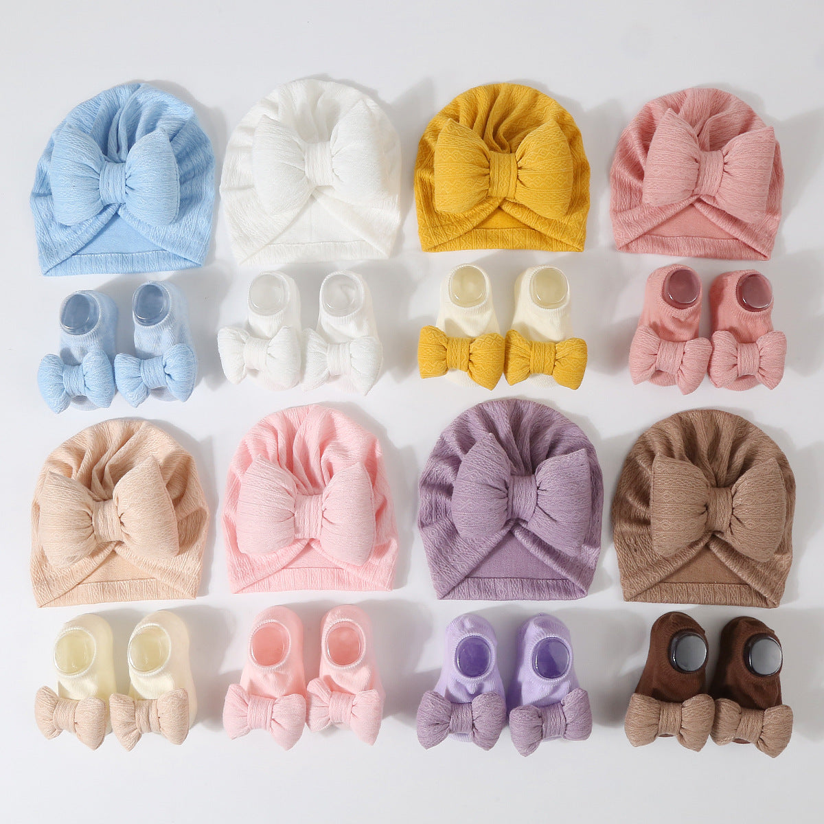 Newborn Knitted Hat & Socks Set