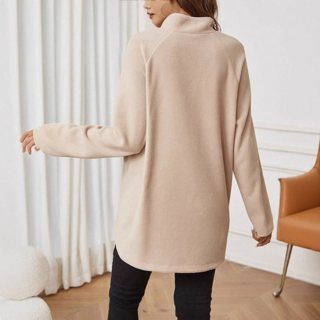Maternity Zip Long Sleeve