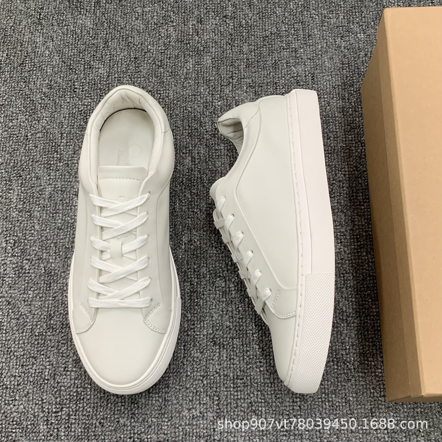 Casual Leather Mens Sneakers