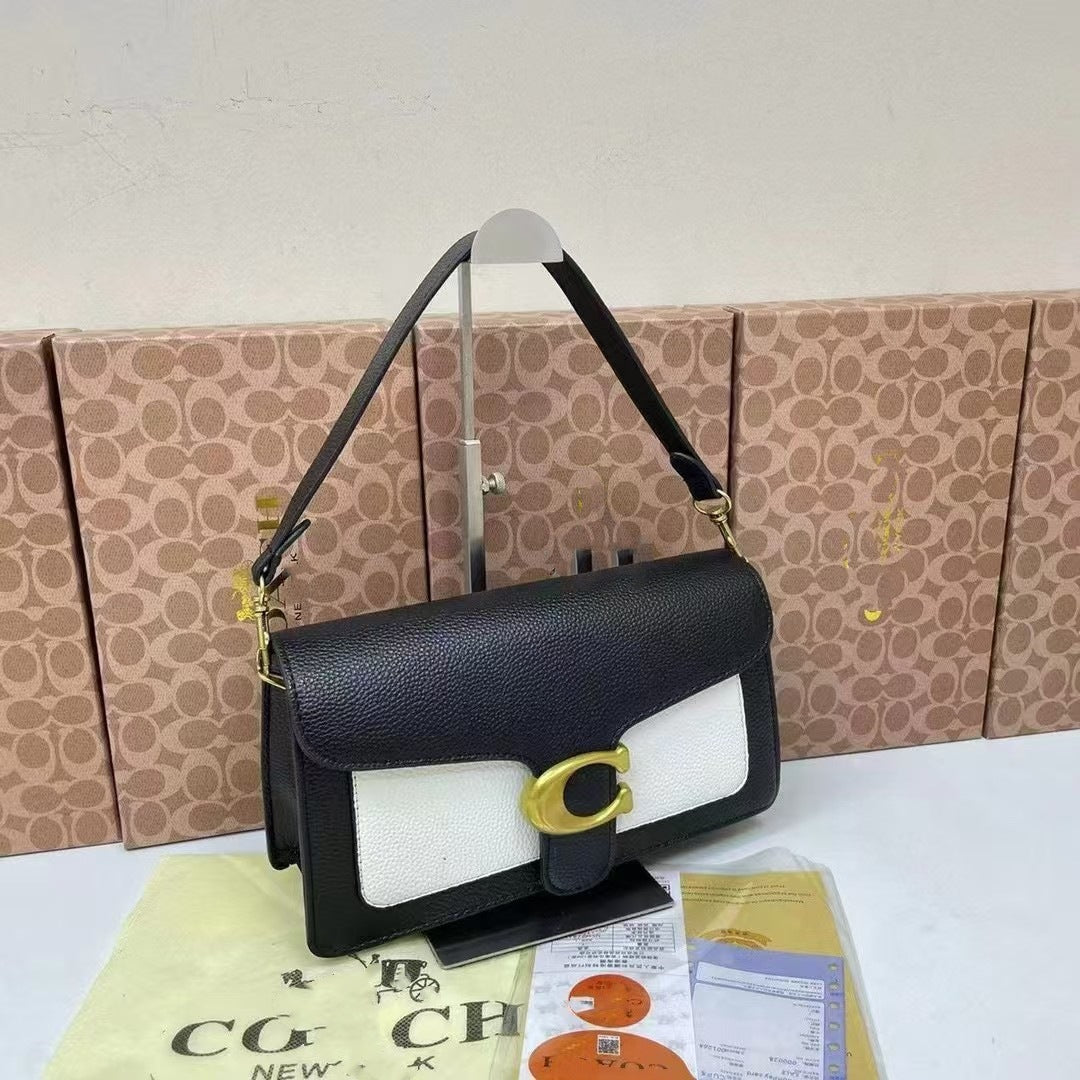 Elegant Lychee Texture Shoulder Bag
