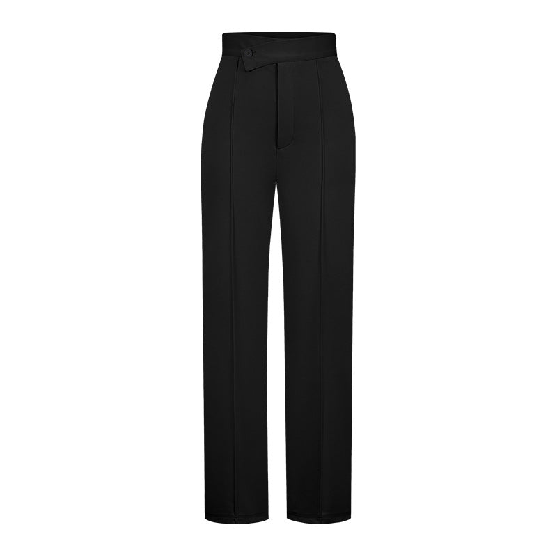 Temperament commuter trousers all-match fashion wide-leg pants