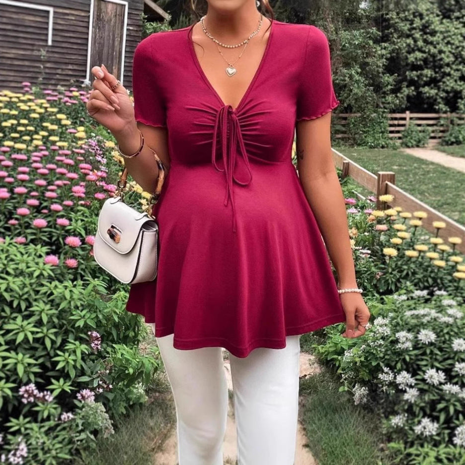 Effortless Elegance Maternity Dress