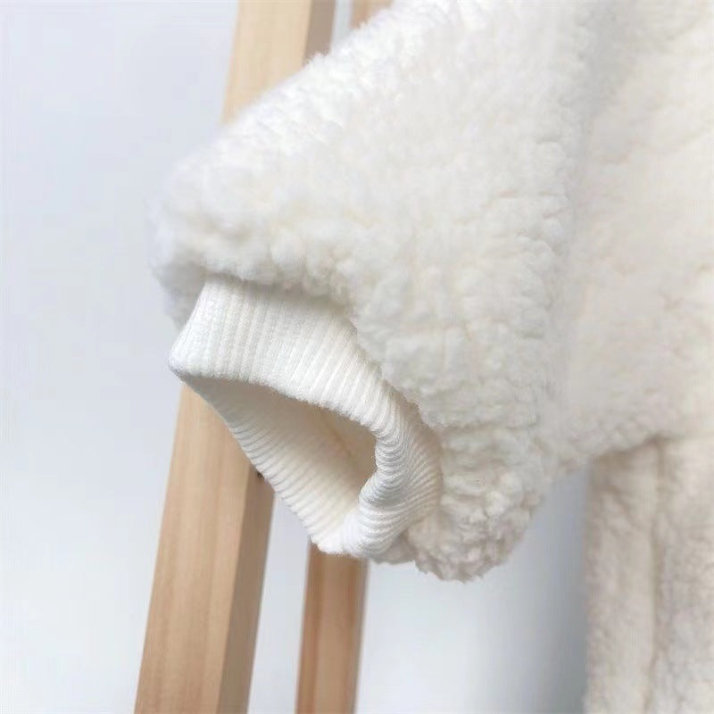 Adorable Winnie the Pooh Fleece Jumpsuit