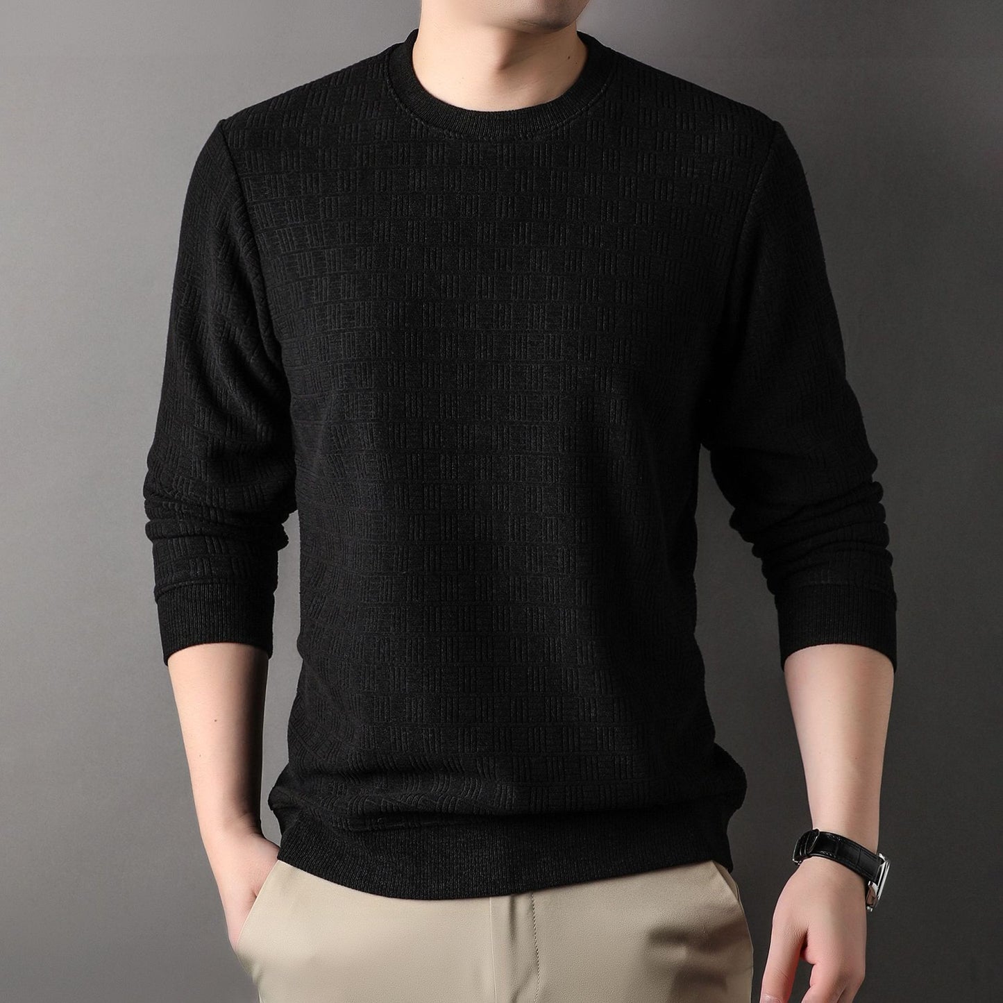 Textured Thermal Crewneck Winter Edition