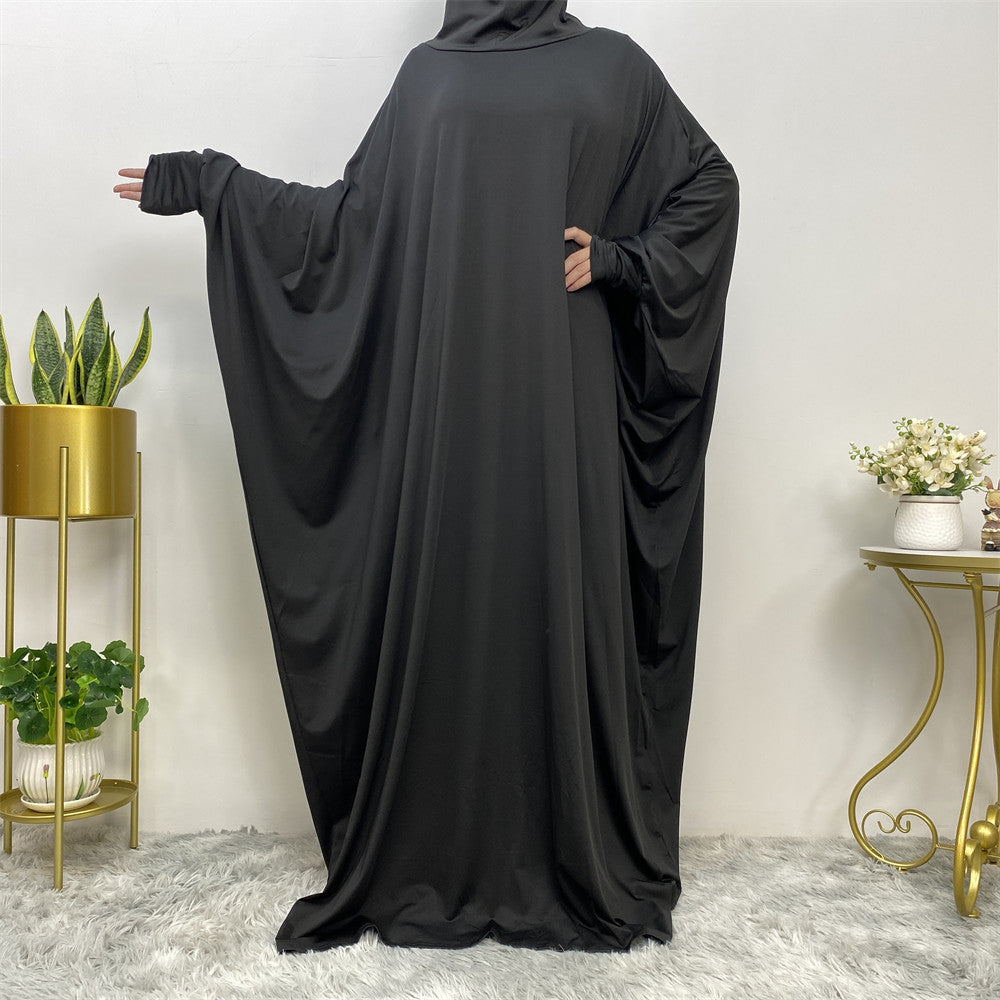 Elegant Big Swing Dolman Sleeve Robe