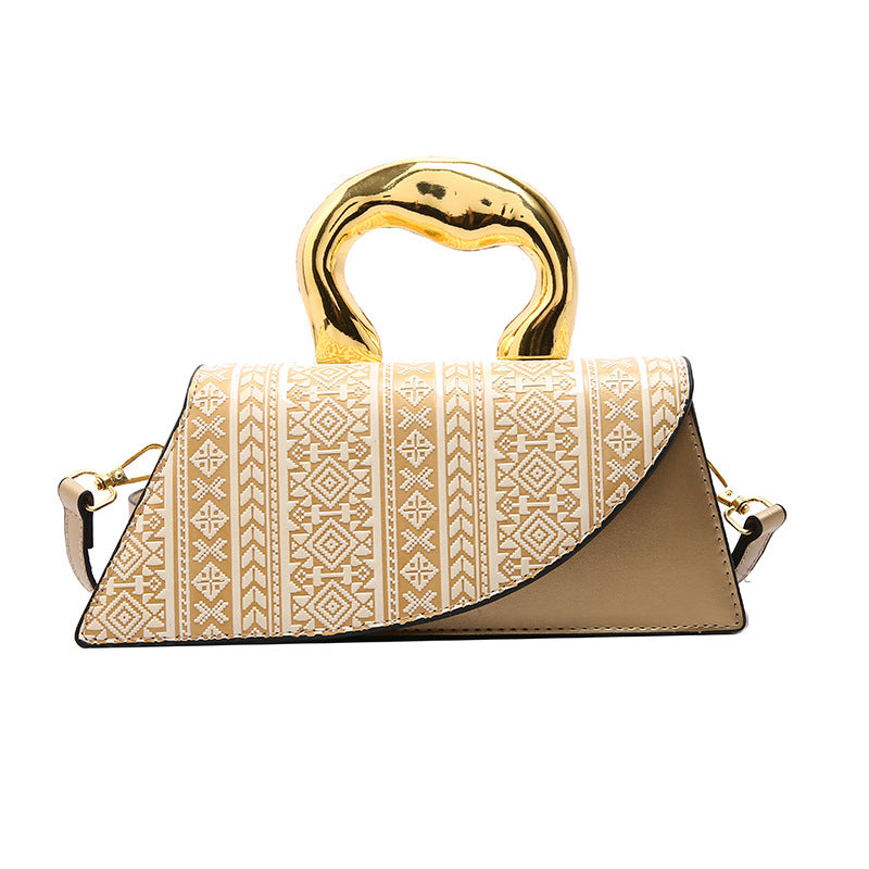French-Inspired Shell Clutch Bag