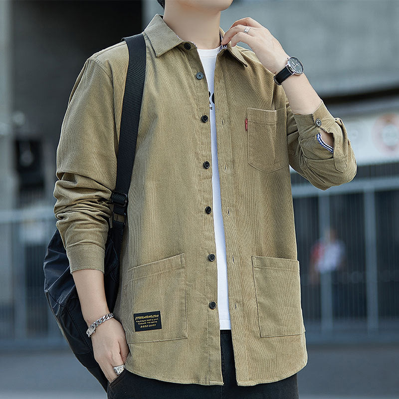 Rust Lane Cord Shirt