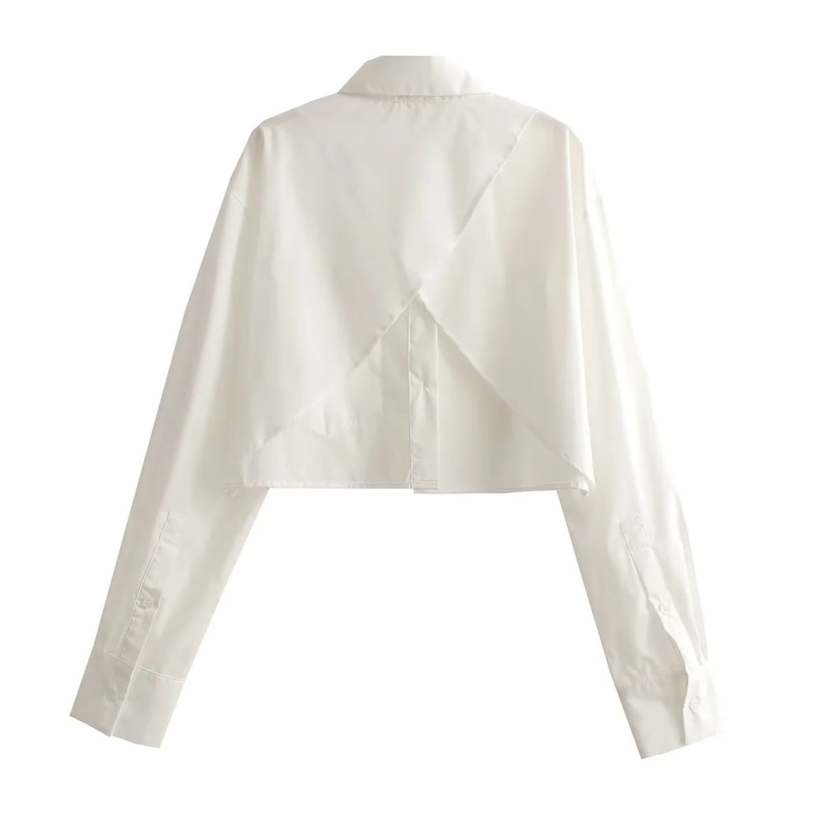 Retro Striped Lapel Shirt for Women