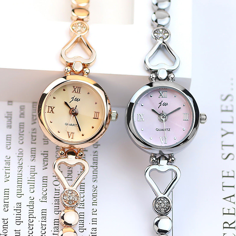 New fashion watch ladies steel belt