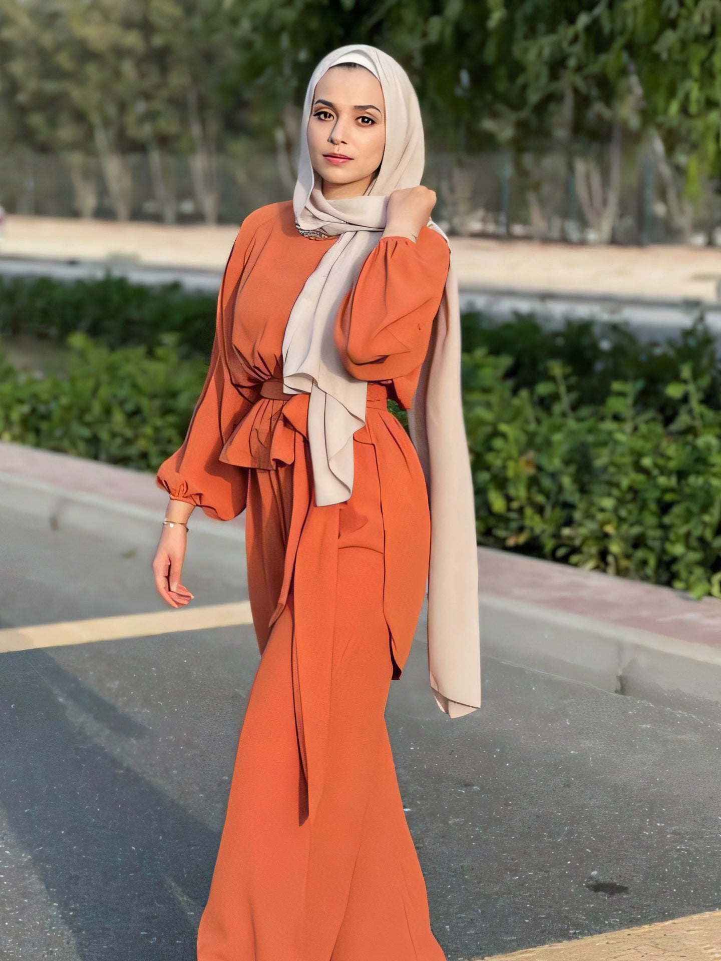Women's Clothing Set - Two Piece Abaya