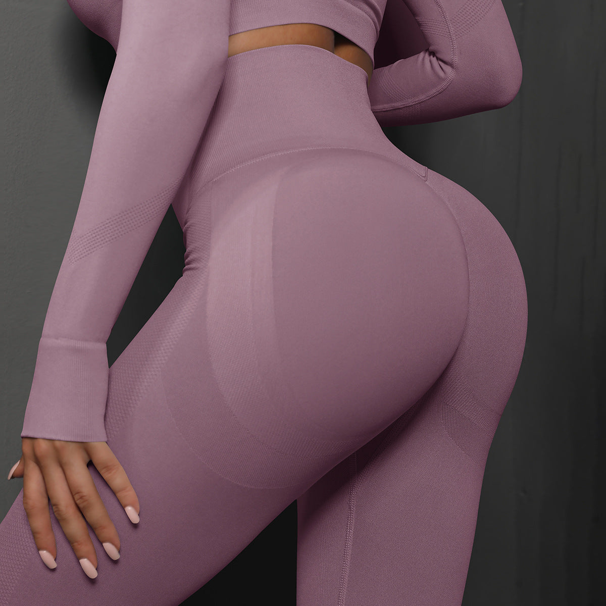 Seamless High-Waist Yoga Pants
