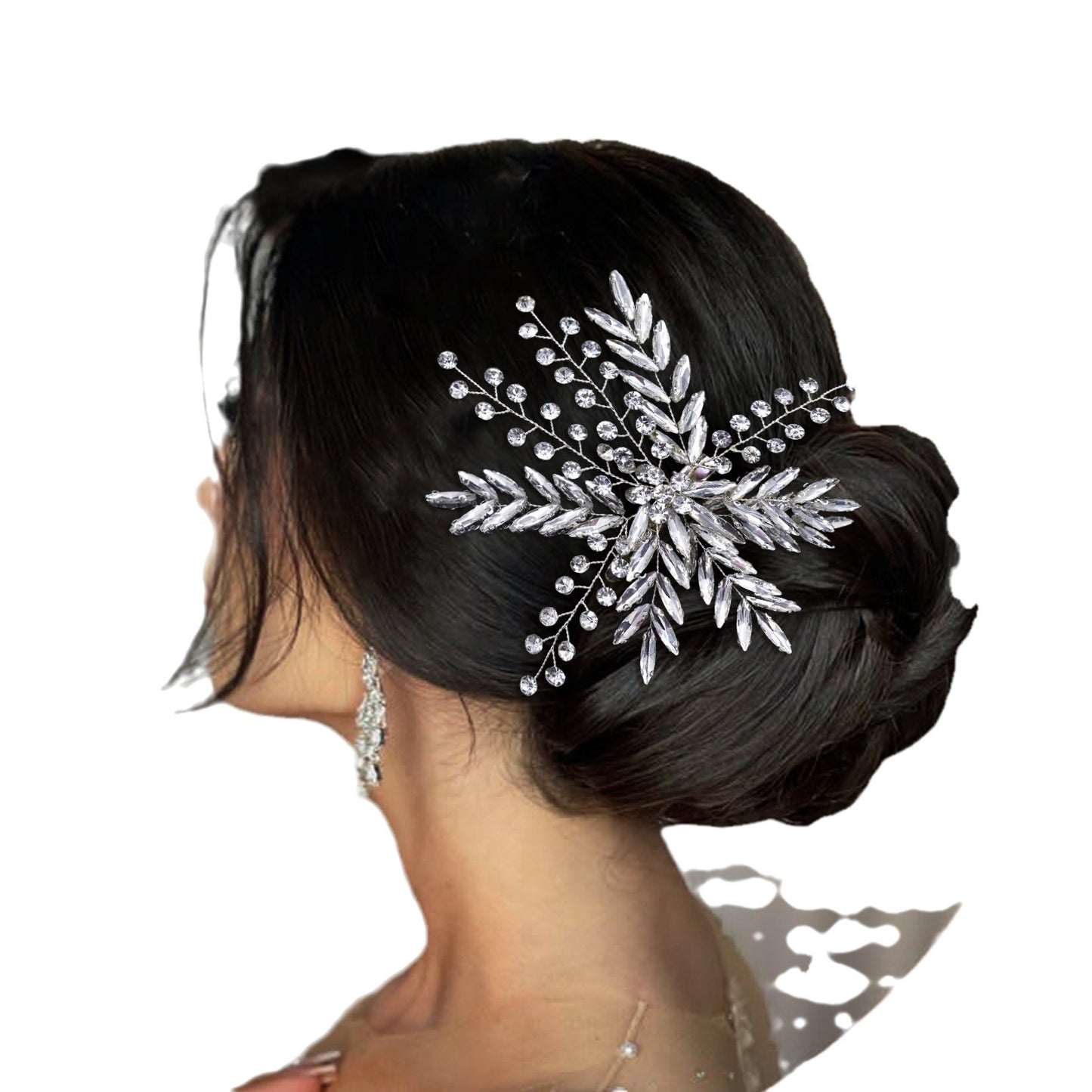 Rhinestone bridal Hairpin pan wedding dress hair accessories