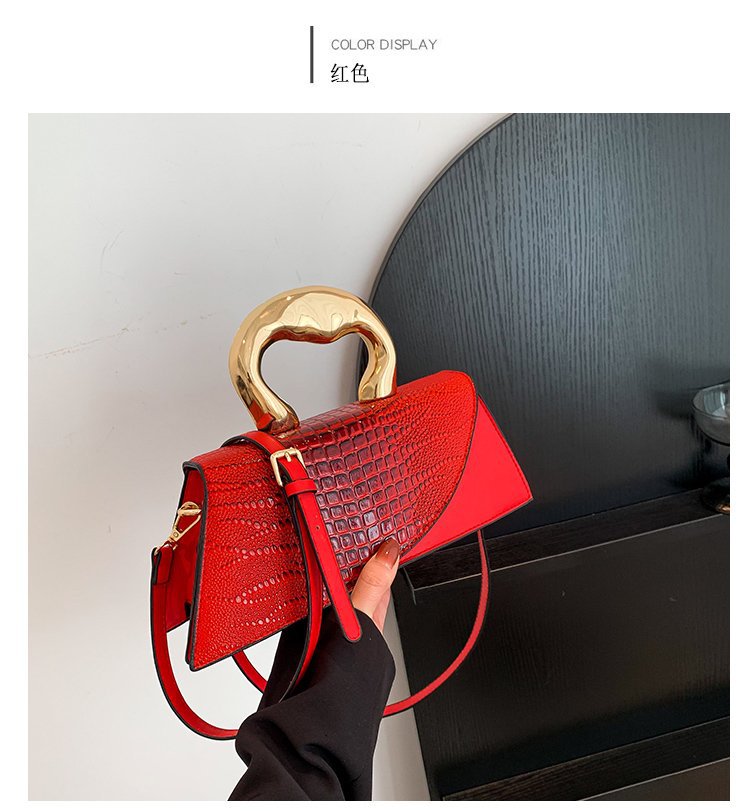 French-Inspired Shell Clutch Bag