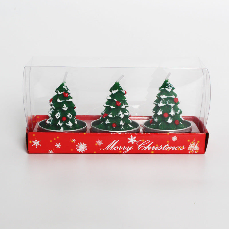 Christmas Candle Figurine Set