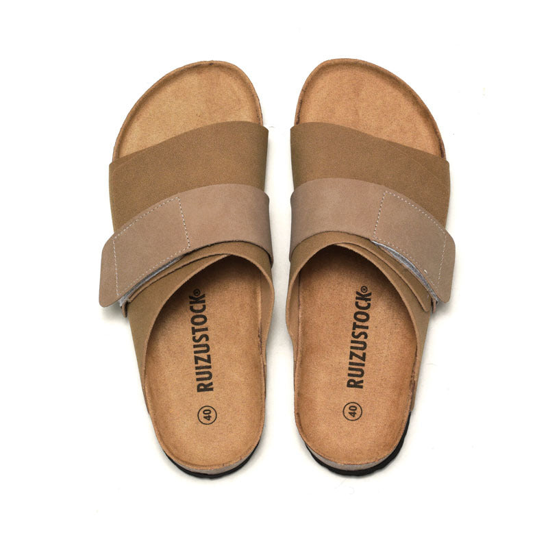 Ruizu Autumn & Winter Cork Slippers for Men & Women