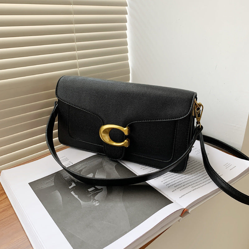 Caviar Leather Crossbody Bag