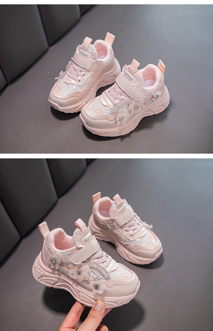 Breathable Sports Sneakers for Girls