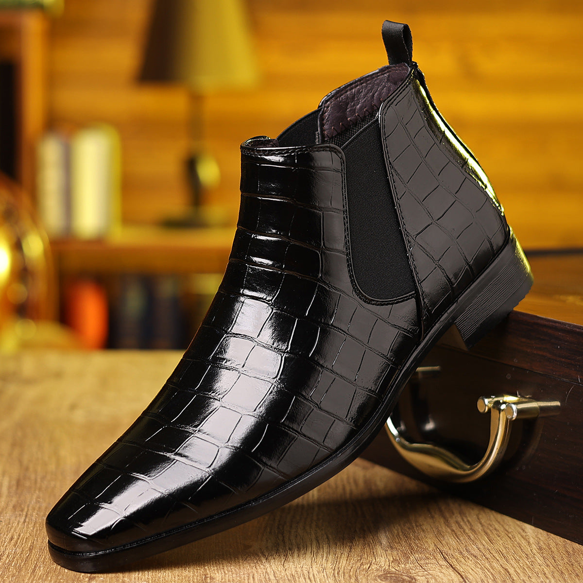 Mens Plus-Size High-End Leather Shoes