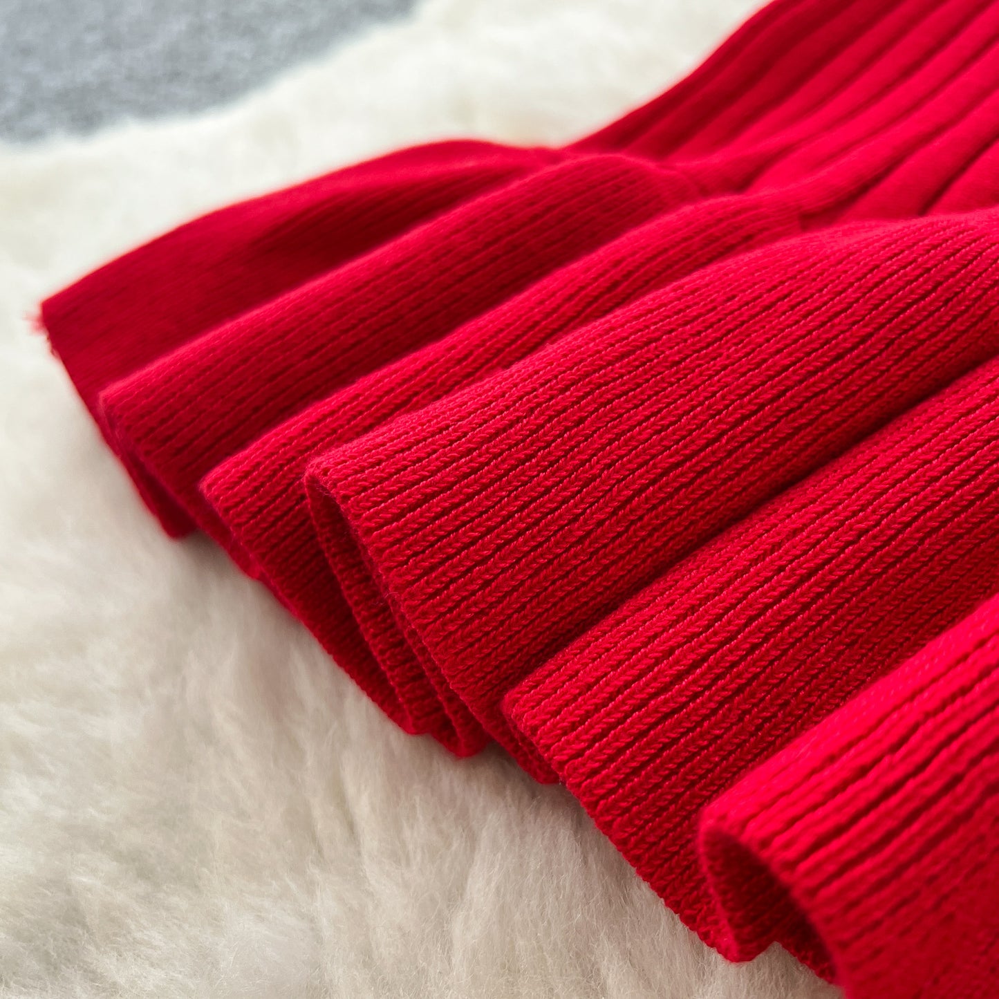 Vintage-Inspired Knitted Dress