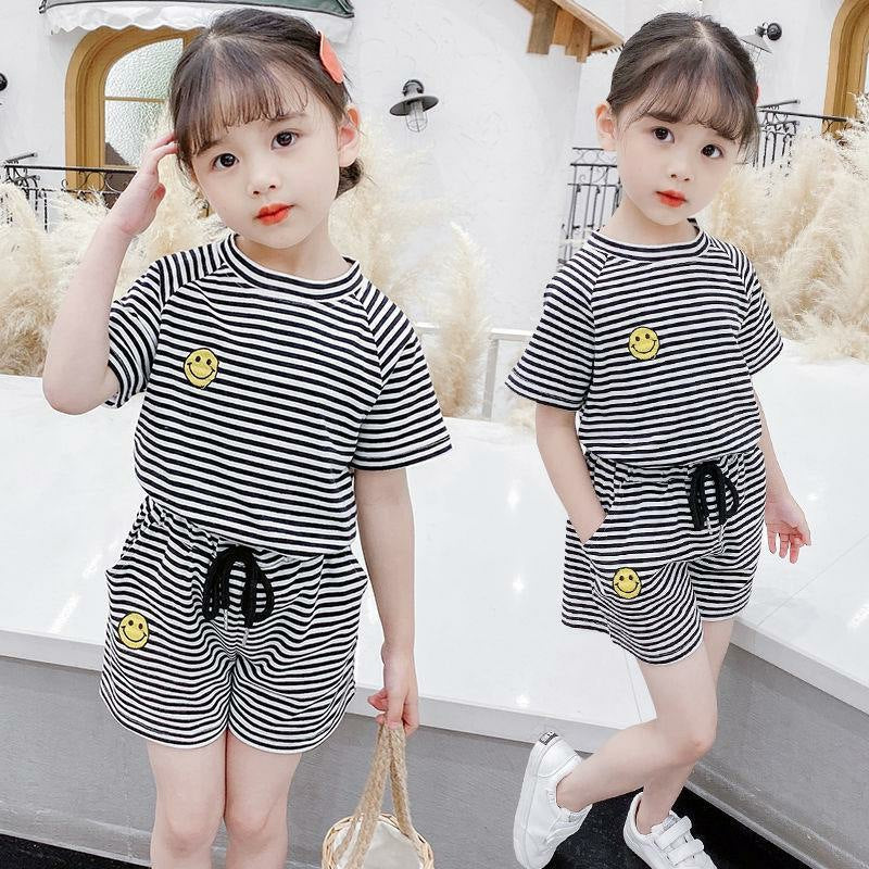 Smiley Stripe Summer Set