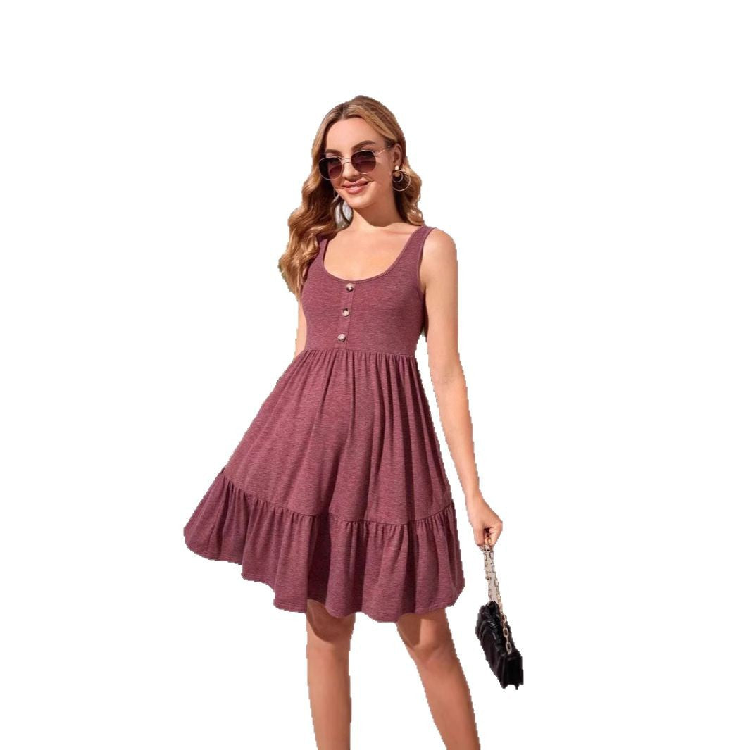 Ruffle Romance Maternity Dress