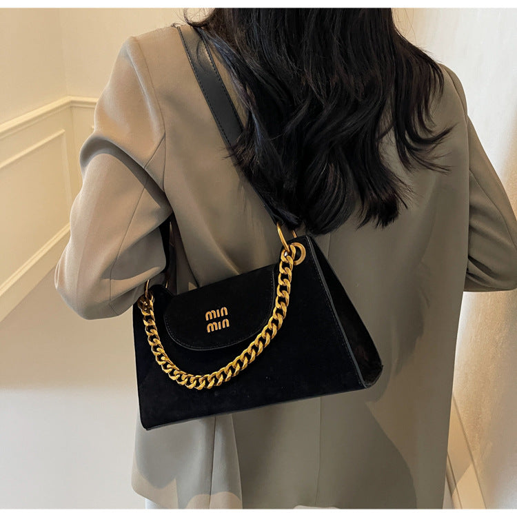 Frosted Chain Shoulder Bag