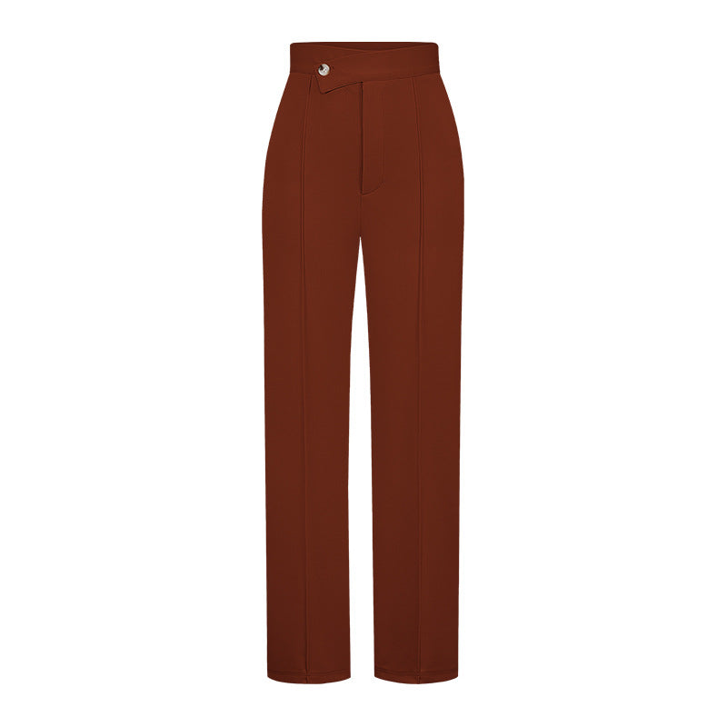 Temperament commuter trousers all-match fashion wide-leg pants
