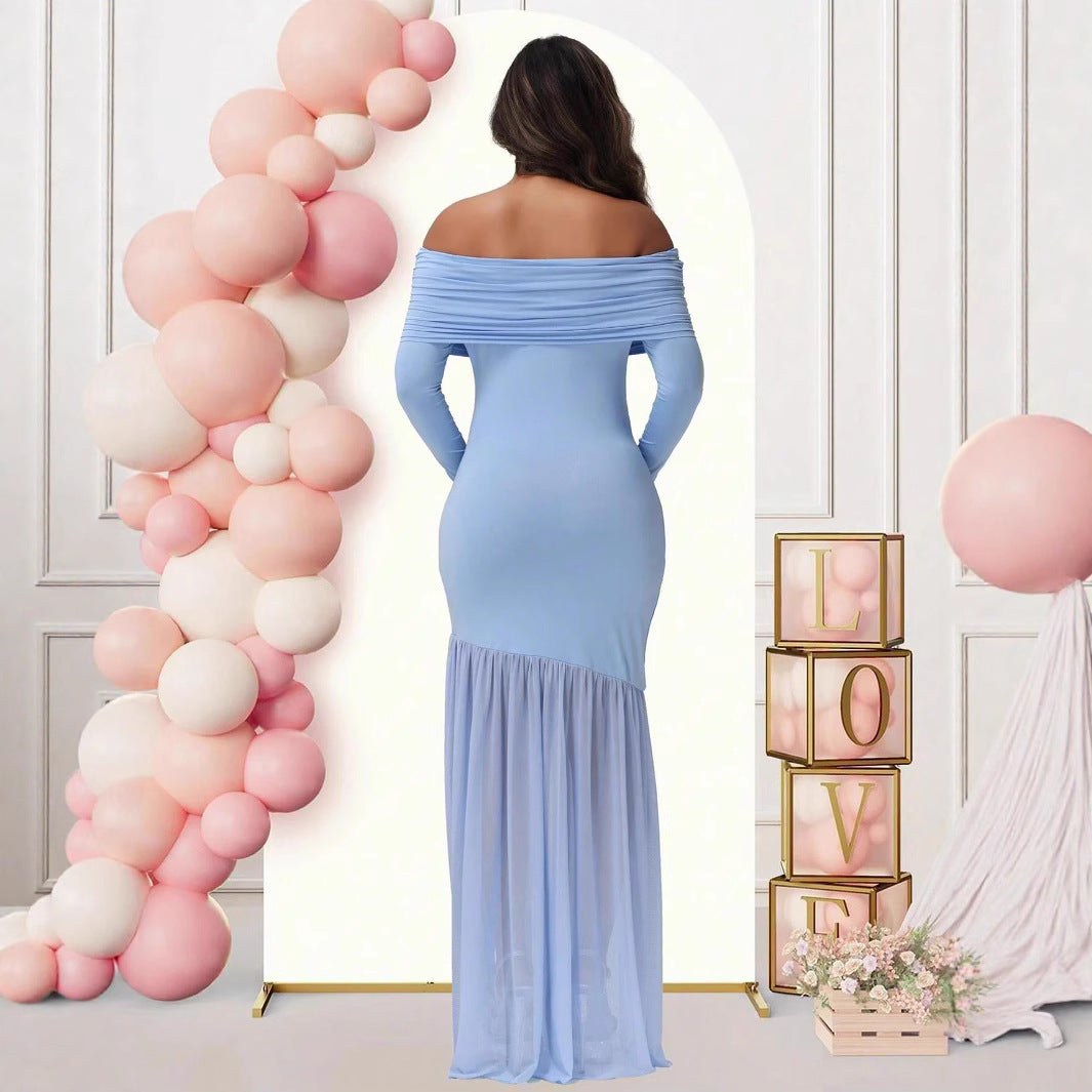 Goddess Glow Maternity Dress