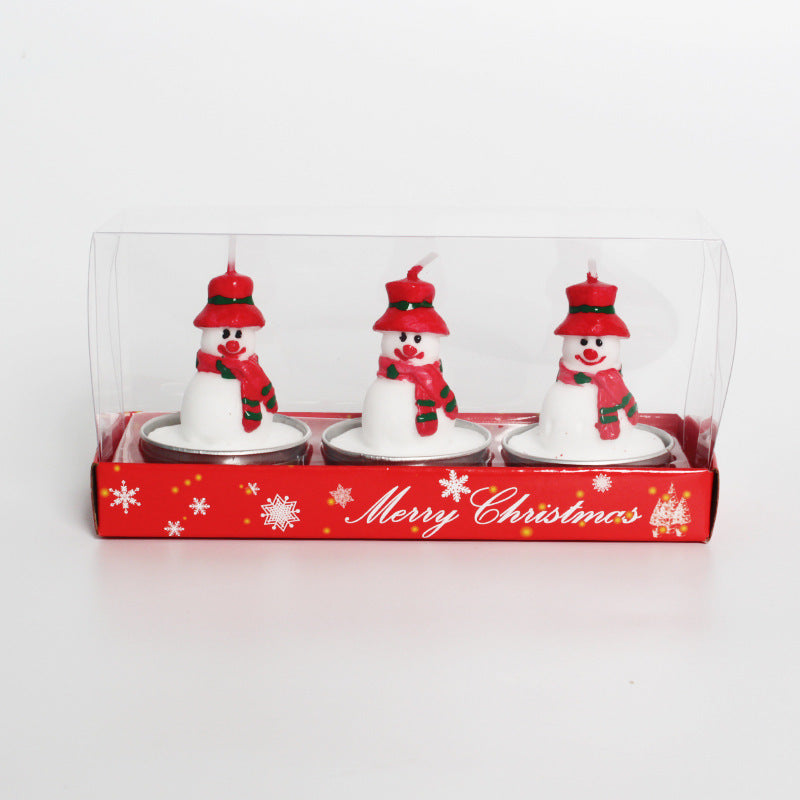 Christmas Candle Figurine Set