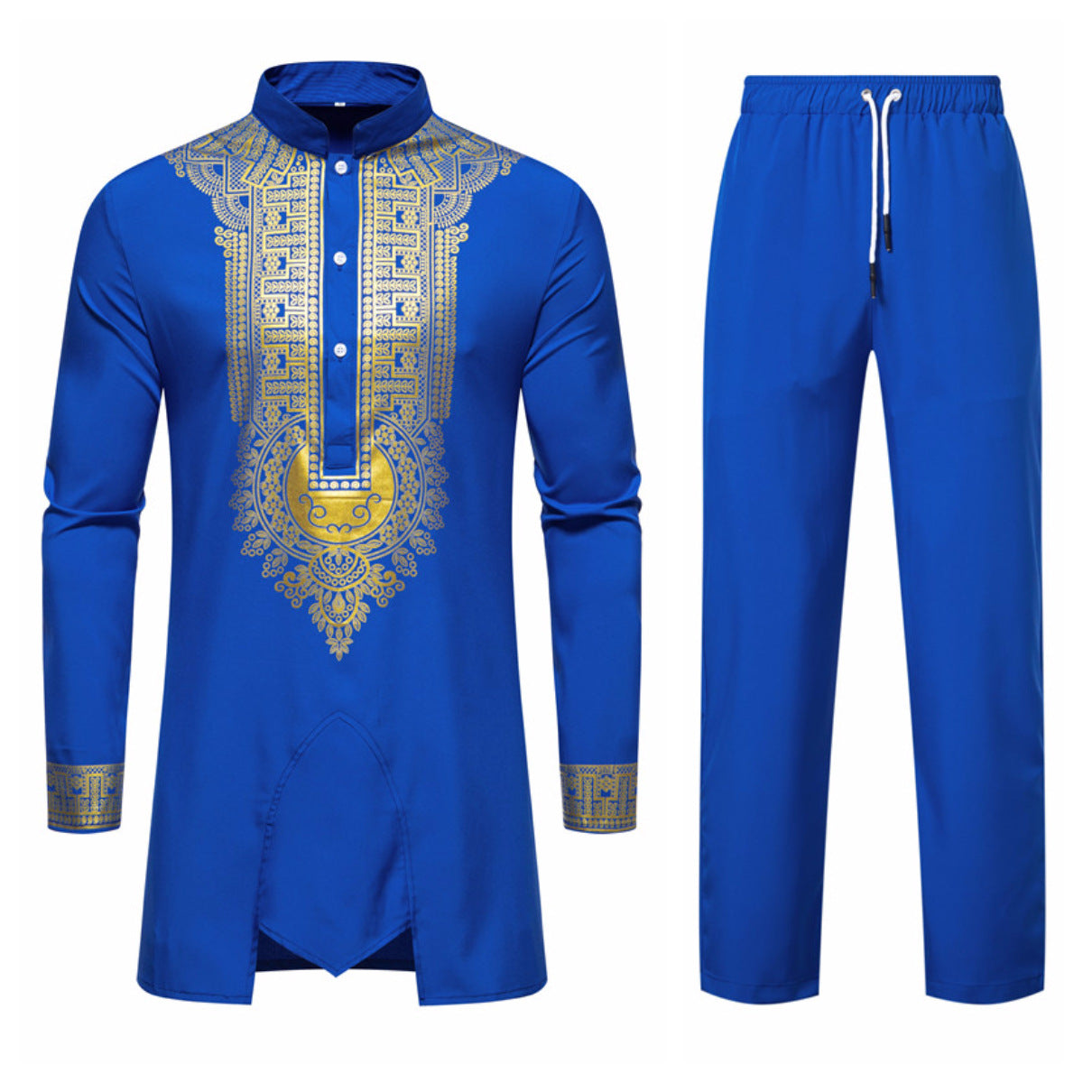 Men's 2-Piece Bronzing Robe Set