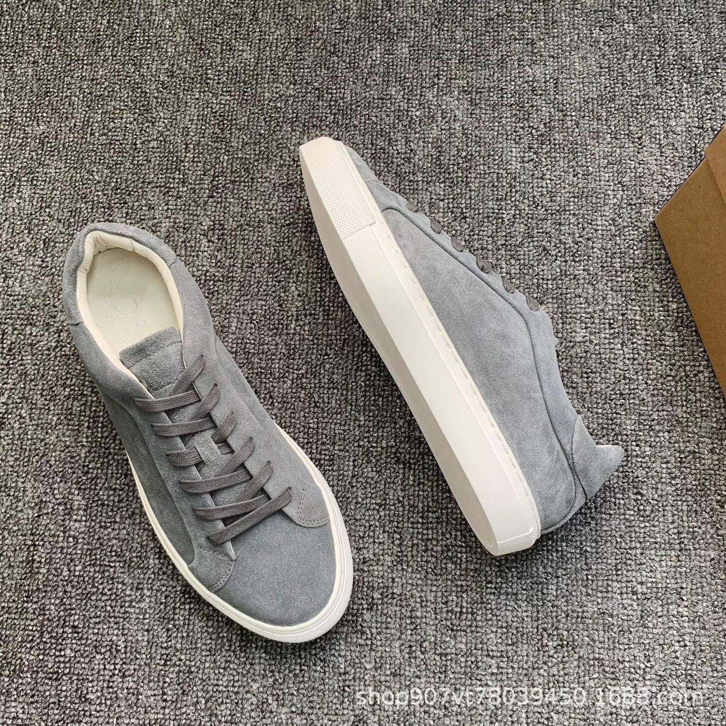 Casual Leather Mens Sneakers