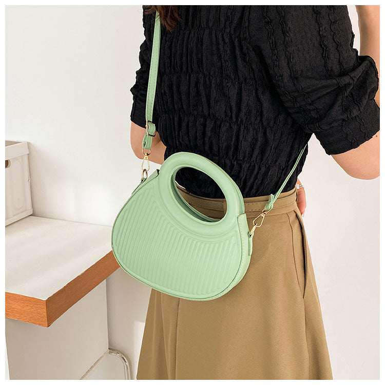 Women's Pleated Personality Casual Crossbody bag