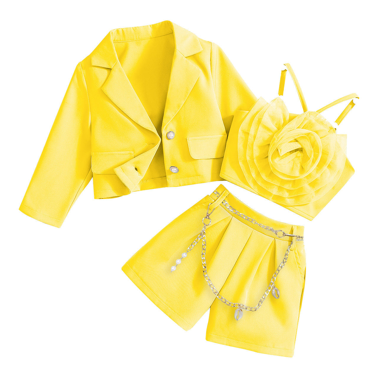 Autumn & Winter Fashion Set for Girls – 5-Piece Stylish Suit
