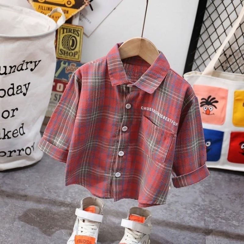 Plaid Shirt Jacket