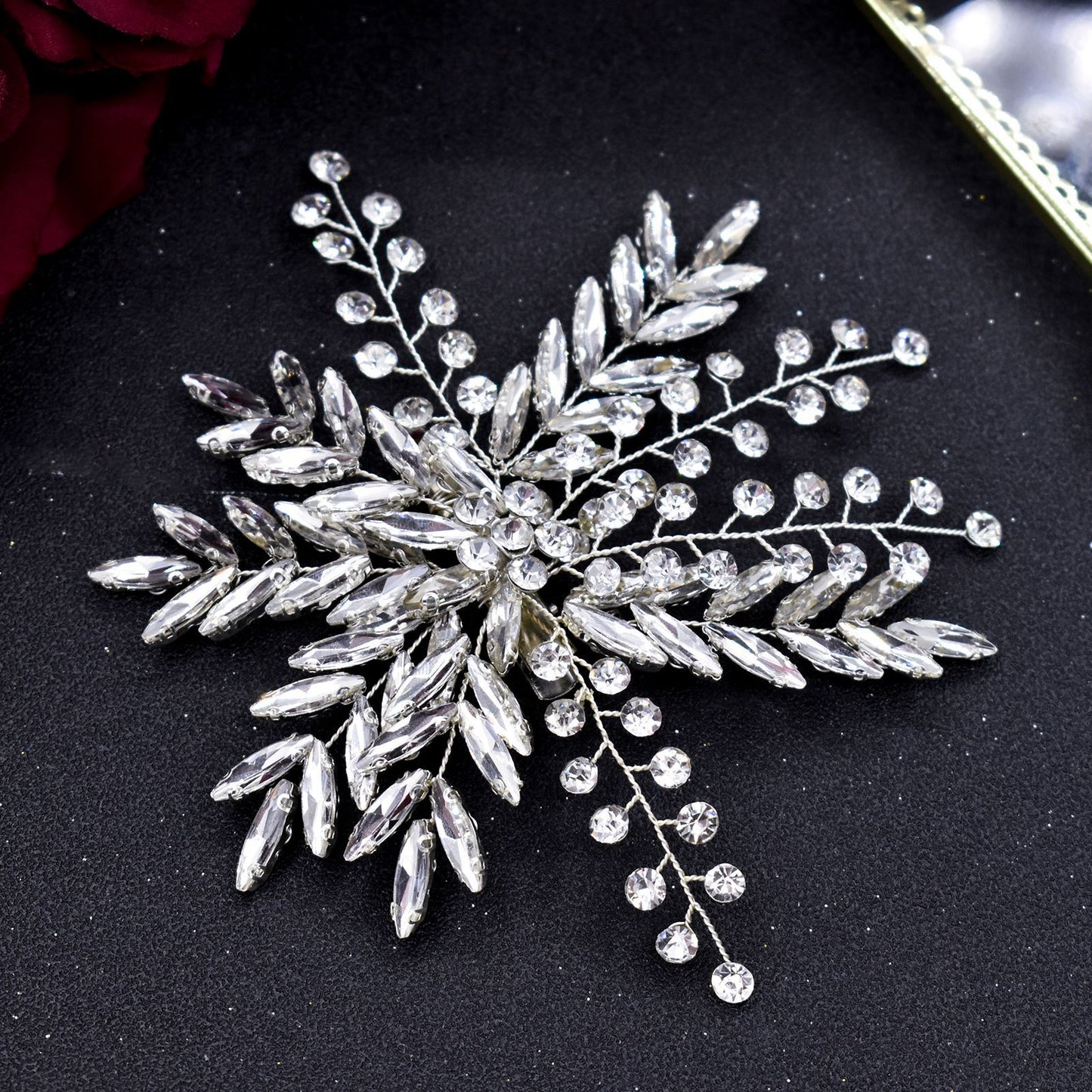 Rhinestone bridal Hairpin pan wedding dress hair accessories