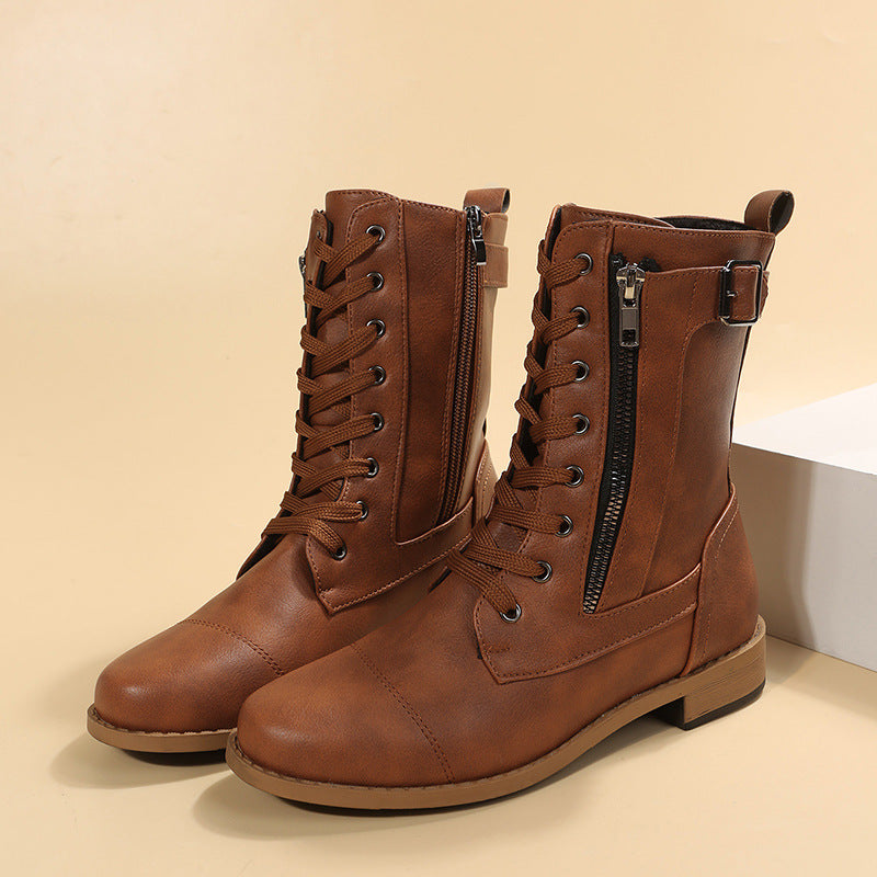 Cross-border plus size women's boots (On Hand)