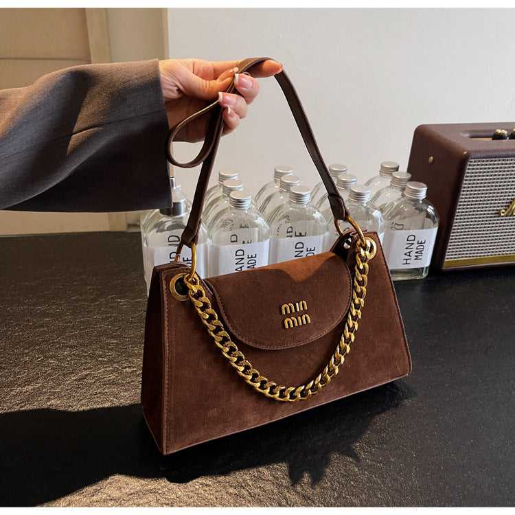 Frosted Chain Shoulder Bag
