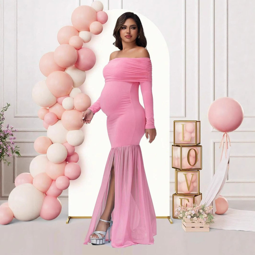 Goddess Glow Maternity Dress