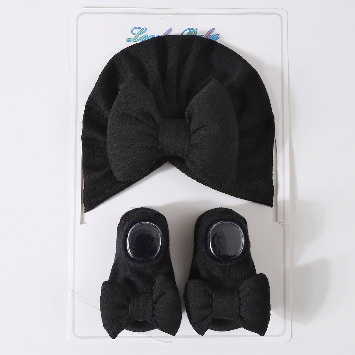 Newborn Knitted Hat & Socks Set