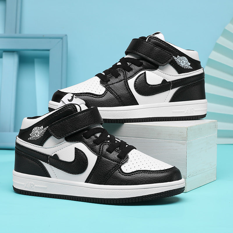 High-Top White Sneakers